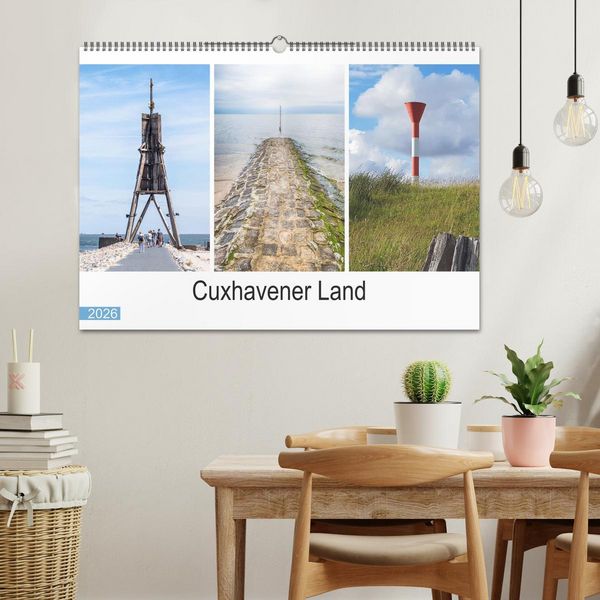 Produktbild: Cuxhavener Land (Wandkalender 2026 DIN A2 quer), CALVENDO Monatskalender