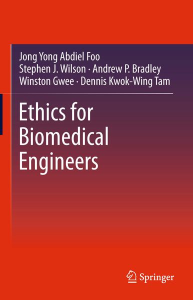 Produktbild: Ethics for Biomedical Engineers