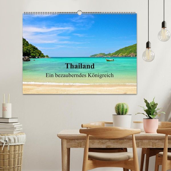 Produktbild: Thailand - Ein bezauberndes K&ouml;nigreich (Wandkalender 2026 DIN A2 quer), CALVENDO Monatskalender