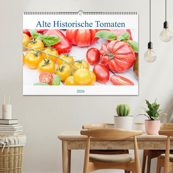 Produktbild: Alte Historische Tomaten (Wandkalender 2026 DIN A2 quer), CALVENDO Monatskalender