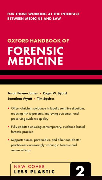 Produktbild: Oxford Handbook of Forensic Medicine