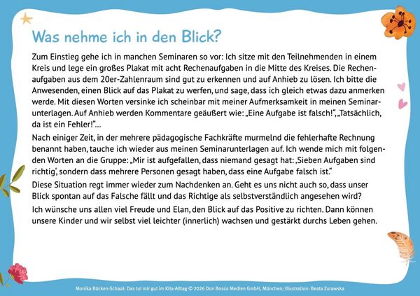 Produktbild: Das tut mir gut im Kita-Alltag