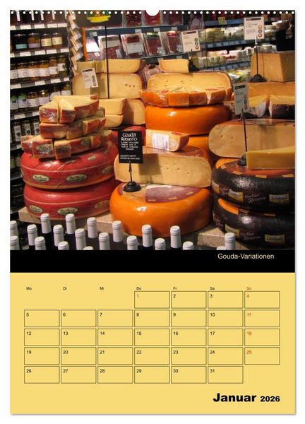 Produktbild: Alles K&auml;se / Planer (Wandkalender 2026 DIN A2 hoch), CALVENDO Monatskalender