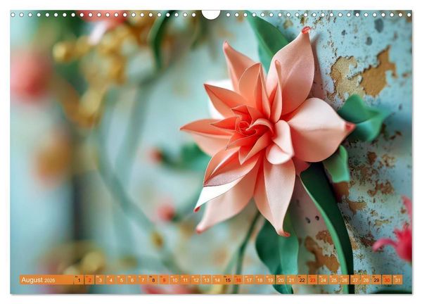 Produktbild: Origami-Formen (Wandkalender 2026 DIN A3 quer), CALVENDO Monatskalender