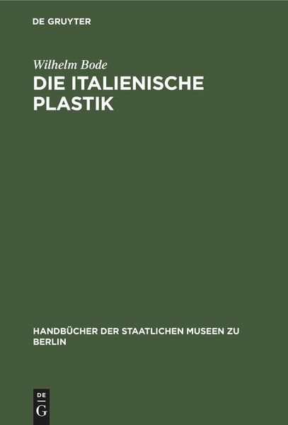 Produktbild: Die italienische Plastik