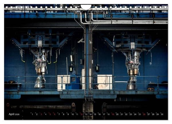 Produktbild: Space Shuttle. Impressionen aus der Raumfahrt (Wandkalender 2026 DIN A4 quer), CALVENDO Monatskalender
