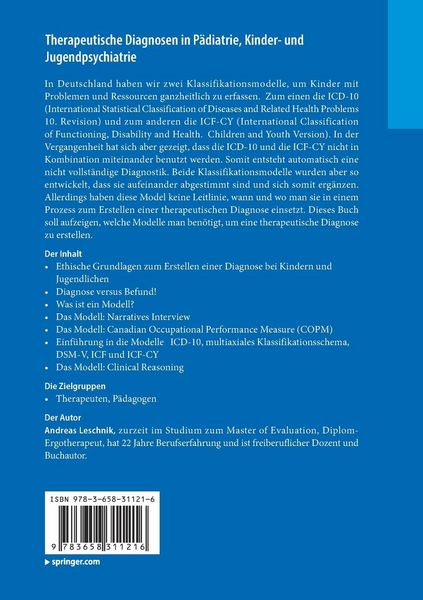 Produktbild: Therapeutische Diagnosen in P&auml;diatrie, Kinder- und Jugendpsychiatrie