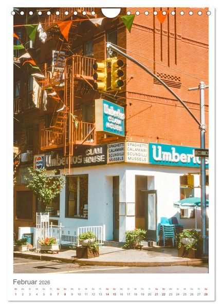 Produktbild: New York 1975 (Wandkalender 2026 DIN A4 hoch), CALVENDO Monatskalender