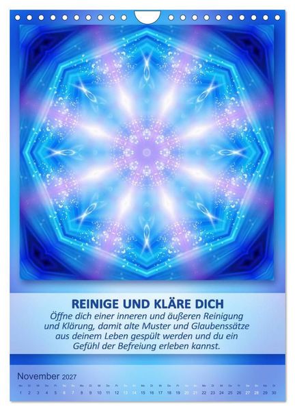 Produktbild: Light Energy Mandalas - Kalender - Vol. 2 (Wandkalender 2027 DIN A4 hoch), CALVENDO Monatskalender