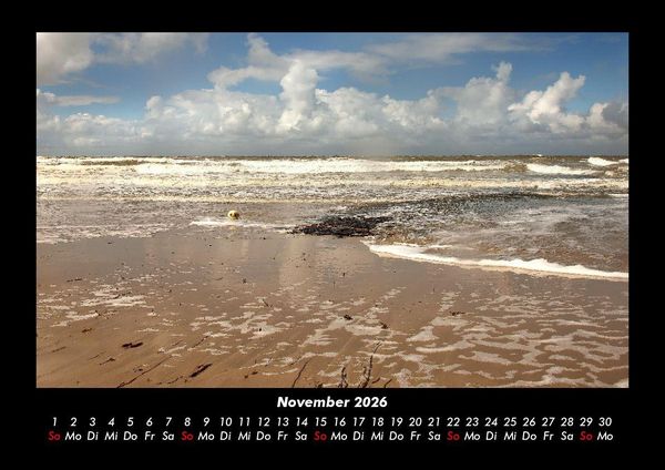 Produktbild: Nordsee 2026 Fotokalender DIN A3