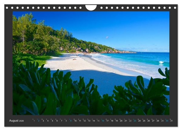 Produktbild: Seychellen - Der Garten Eden im Indischen Ozean (Wandkalender 2026 DIN A4 quer), CALVENDO Monatskalender