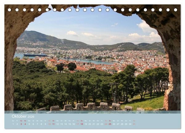 Produktbild: Lesbos - Inselimpressionen (Tischkalender 2026 DIN A5 quer), CALVENDO Monatskalender