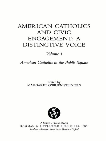 Produktbild: American Catholics and Civic Engagement