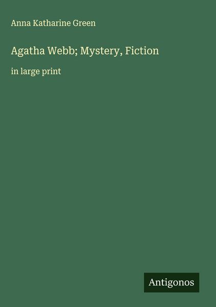 Produktbild: Agatha Webb; Mystery, Fiction