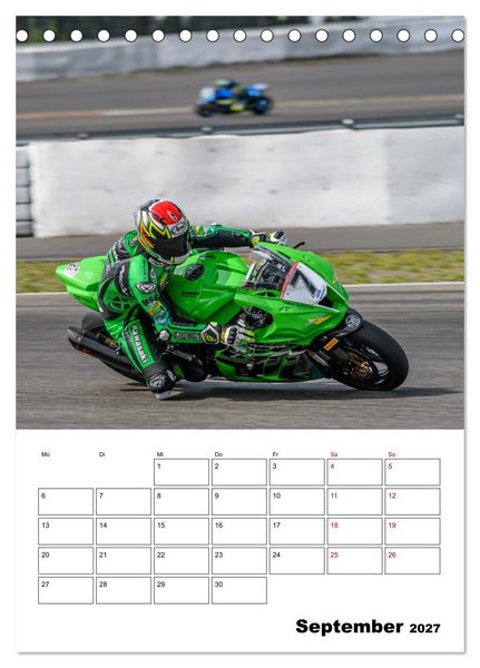 Produktbild: SuperBikes (Tischkalender 2027 DIN A5 hoch), CALVENDO Monatskalender
