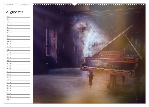 Produktbild: Geheimnisvolle Ballettwelt (hochwertiger Premium Wandkalender 2026 DIN A2 quer), Kunstdruck in Hochglanz