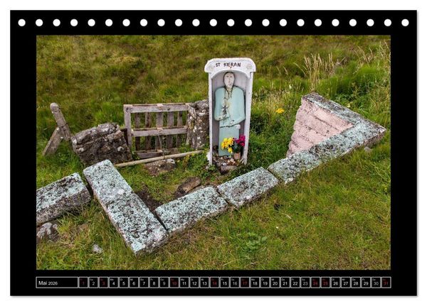 Produktbild: IRLAND - Mystische Orte (Tischkalender 2026 DIN A5 quer), CALVENDO Monatskalender