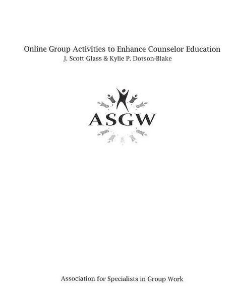 Produktbild: Online Group Activities to Enhance Counselor Education
