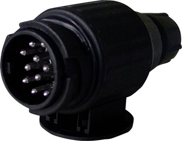 IWH 010208 Anhänger Stecker [Steckdose 13polig - Stecker 13polig] Kunststoff