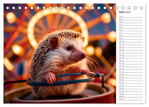 Produktbild: Stachelstars (Tischkalender 2027 DIN A5 quer), CALVENDO Monatskalender