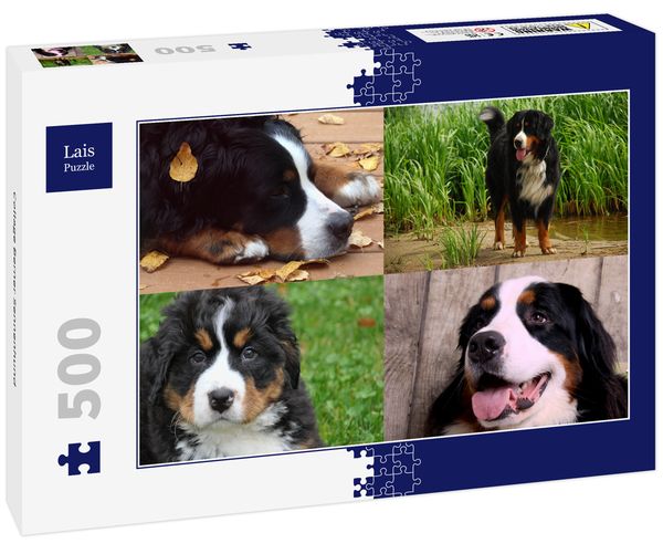 Produktbild: Lais Puzzle Collage Berner Sennenhund 500 Teile