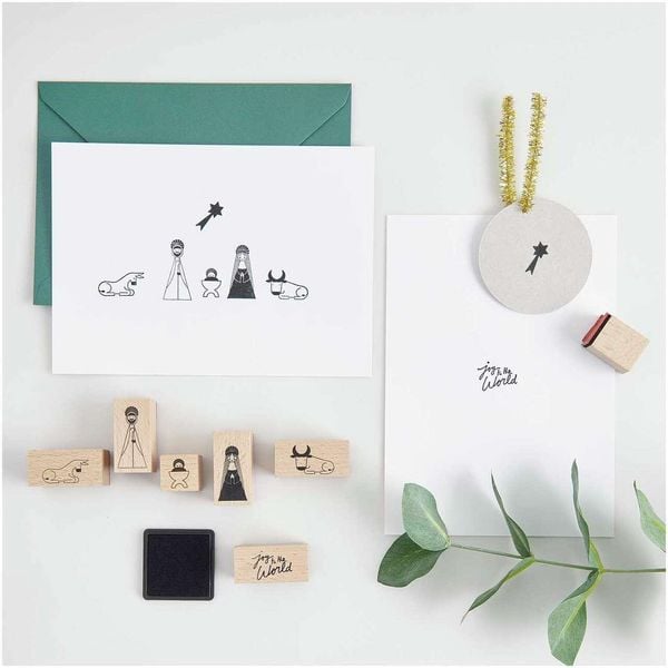 Produktbild: Stempelset Christmas Rocks!, Holy Family