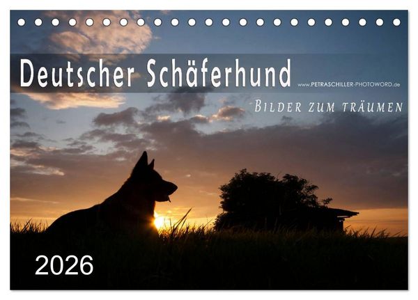 Produktbild: Deutscher Sch&auml;ferhund / CH-Version (Tischkalender 2026 DIN A5 quer), CALVENDO Monatskalender
