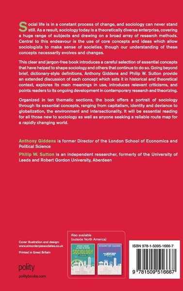 Produktbild: Essential Concepts in Sociology