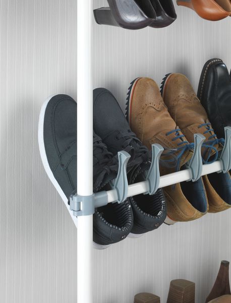 Produktbild: Teleskop Schuhregal Mod. Atlas, f&uuml;r 42 Paar Schuhe