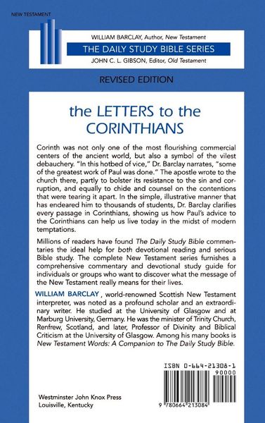 Produktbild: The Letters to the Corinthians