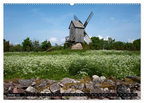 Produktbild: Estlands Sch&ouml;nheiten (Wandkalender 2026 DIN A2 quer), CALVENDO Monatskalender