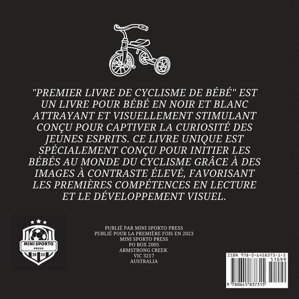 Produktbild: Premier Livre de Cyclisme de B&eacute;b&eacute;