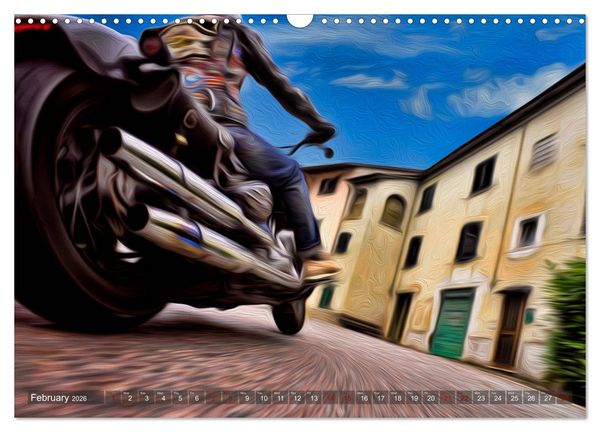 Produktbild: Images of Harley Davidson (Wall Calendar 2026 DIN A3 landscape), CALVENDO 12 Month Wall Calendar