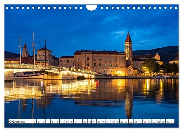 Produktbild: Kroatien - Welterbe Trogir (Wandkalender 2026 DIN A4 quer), CALVENDO Monatskalender
