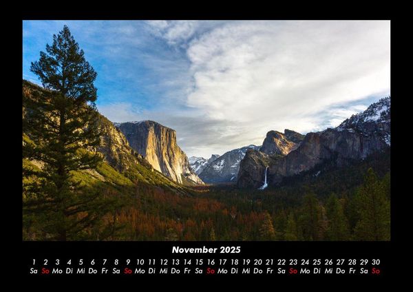 Produktbild: Landschaftskalender 2025 Fotokalender DIN A3