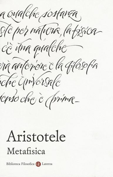 Produktbild: Metafisica. Testo greco a fronte
