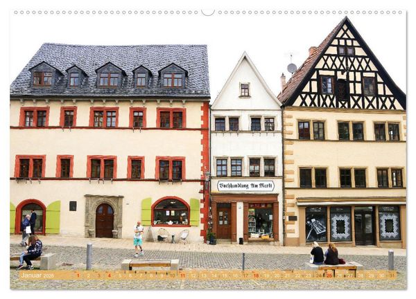 Produktbild: Rund um P&ouml;&szlig;neck - Im Saale-Orla-Kreis (Wandkalender 2026 DIN A2 quer), CALVENDO Monatskalender