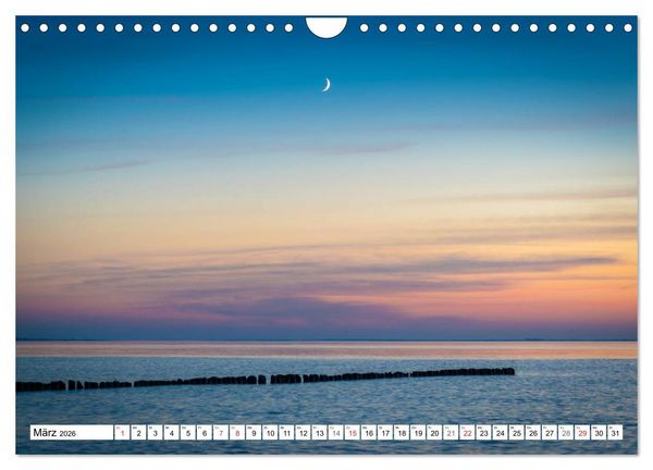 Produktbild: Insel R&uuml;gen - Meine wilde Ostsee-Romanze (Wandkalender 2026 DIN A4 quer), CALVENDO Monatskalender