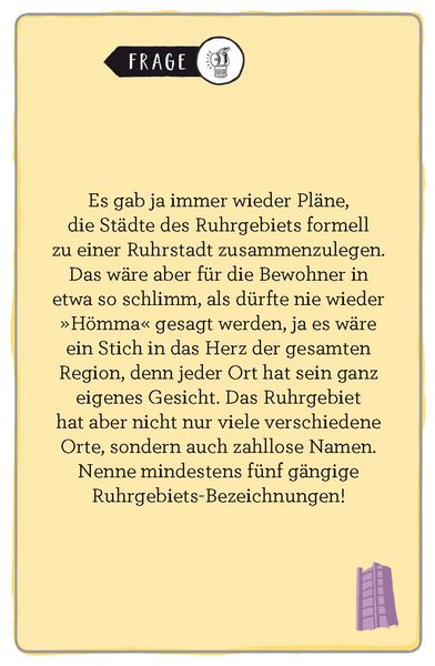 Produktbild: Ruhrgebiet. Das Heimat-Quiz