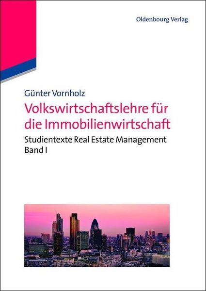 Produktbild: Volkswirtschaftslehre f&uuml;r die Immobilienwirtschaft