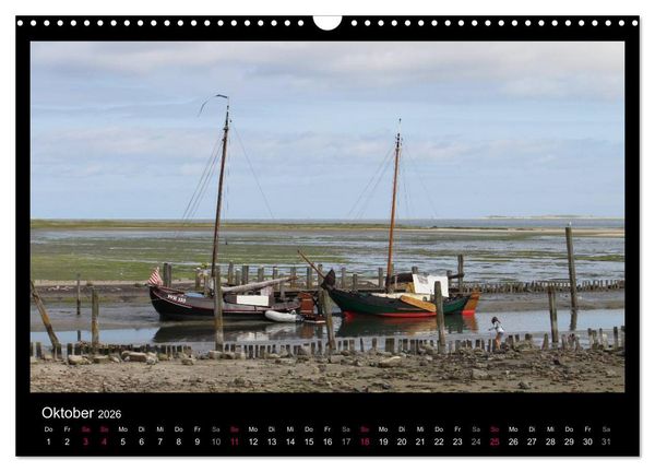 Produktbild: Texel, eine Perle Hollands (Wandkalender 2026 DIN A3 quer), CALVENDO Monatskalender