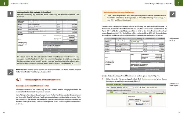 Produktbild: Finanzbuchhaltung mit Kostenstellen/Kostentr&auml;gern in der Praxis mit DATEV Kanzlei-Rechnungswesen