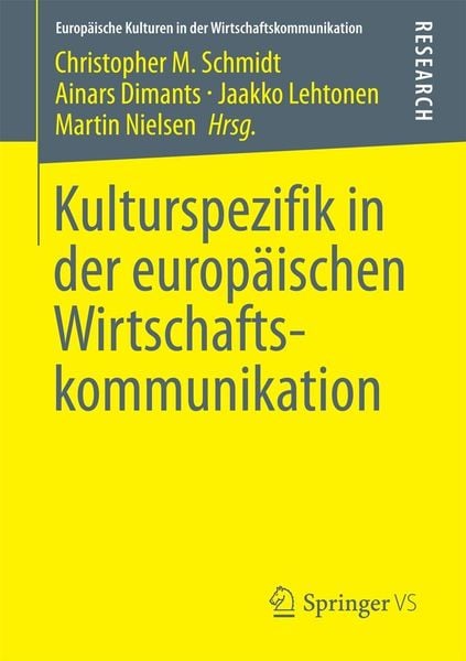 Produktbild: Kulturspezifik in der europ&auml;ischen Wirtschaftskommunikation