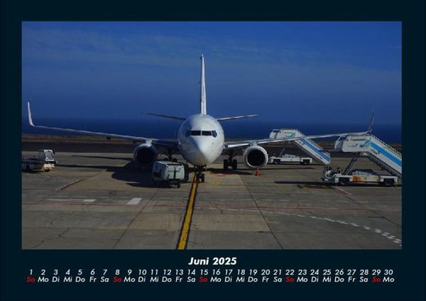 Produktbild: Flugzeuge 2025 Fotokalender DIN A4