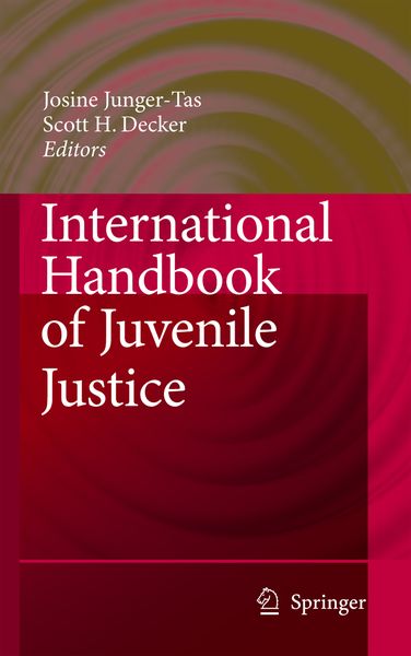 Produktbild: International Handbook of Juvenile Justice
