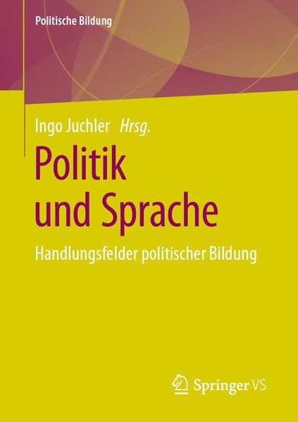 Produktbild: Politik und Sprache