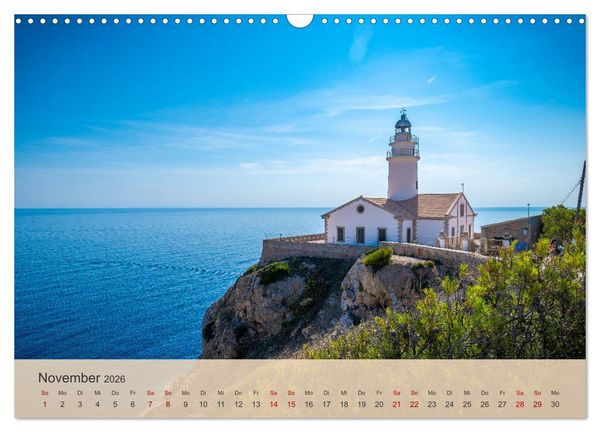 Produktbild: Mallorca - Perle des Mittelmeers (Wandkalender 2026 DIN A3 quer), CALVENDO Monatskalender