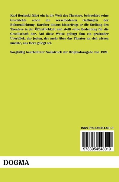 Produktbild: Das Theater