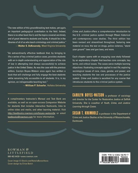Produktbild: Crime and Justice