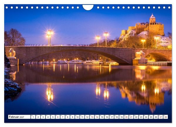 Produktbild: Halle-Saale - Meine Stadt im Spiegel (Wandkalender 2027 DIN A4 quer), CALVENDO Monatskalender